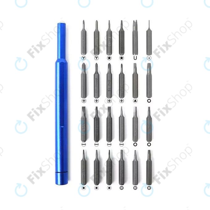 Set cacciavite di precisione e inserti 25 in 1, Sunshine SS-5118