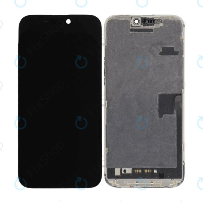 Schermo In-Cell FHD per iPhone 16 Pro Max, Vetro touch con cornice, FixPremium