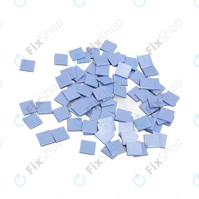 Pad termico pretagliato, 12 x 12 x 1,5mm