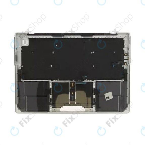 Top case con tastiera US e batteria per MacBook Pro 14", A2442 (2021), A2779 (2023), Silver, 661-32211, Genuine Apple