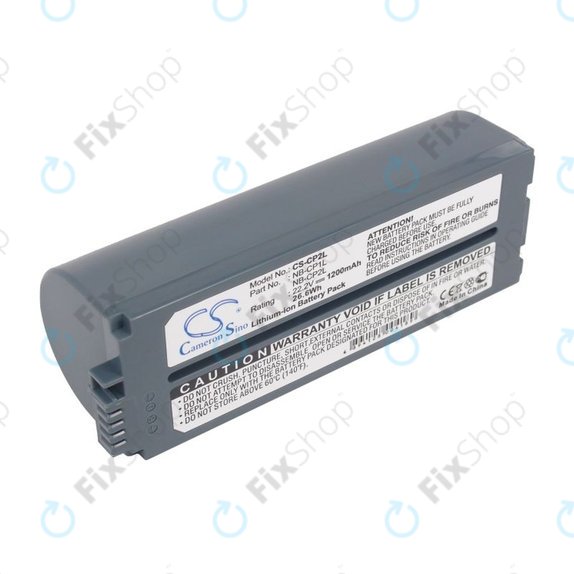 Batteria per Canon Selphy CP100, CP1000, NB-CP1L, Li-Ion, 1200mAh, 22.2V, HQ