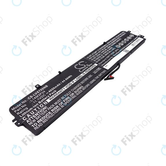 Batteria per Lenovo Ideapad 700, Legion Y520, R720, L14M3P24, Li-Ion, 4050mAh, 11.1V, HQ