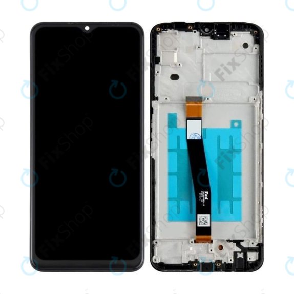 Schermo per Samsung A22 5G A226B, Vetro touch con cornice