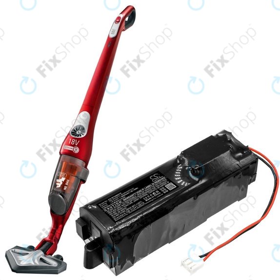 Batteria per Rowenta Air Force Extreme RH-seriess, Tefal TY-seriess, RS-RH5273, MISRH5273-01, Li-Ion, 2600mAh, 18.5V, HQ