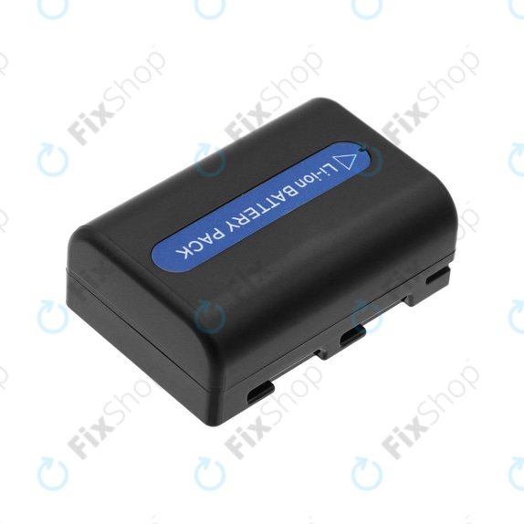 Batteria per Sony CCD-TR108, Cyber-shot DSC-S50, NP-QM51, Li-Ion, 1300mAh, 7.4V, HQ