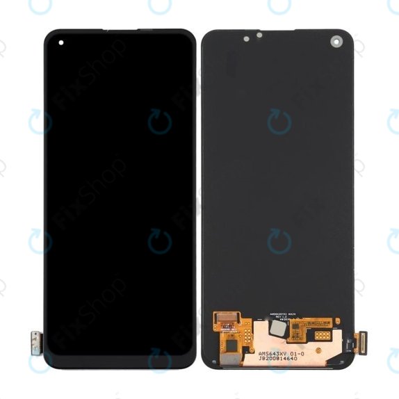 Schermo OLED per Oppo Reno 5 Lite, Vetro touch senza cornice