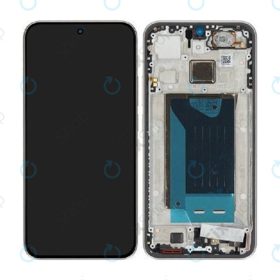 Schermo per Xiaomi 15T, Rose Gold, Vetro touch con cornice, 5600030O12A00, Genuine Service Pack