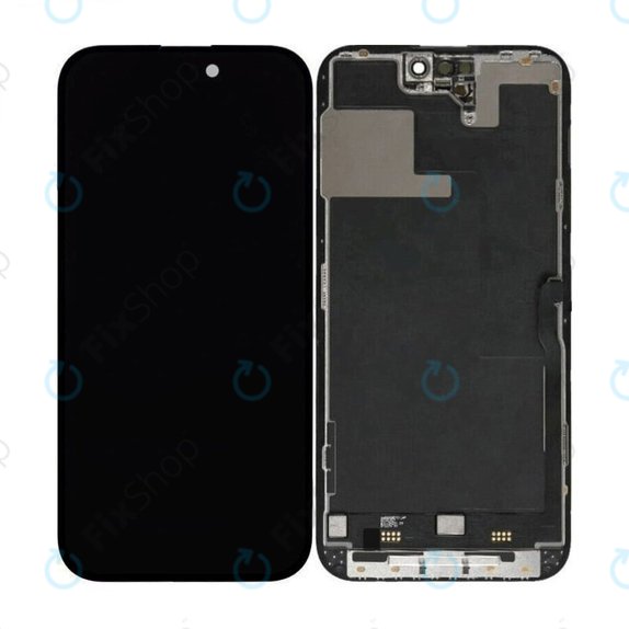 Schermo Hard OLED per iPhone 14 Pro, Vetro touch con cornice, FixPremium