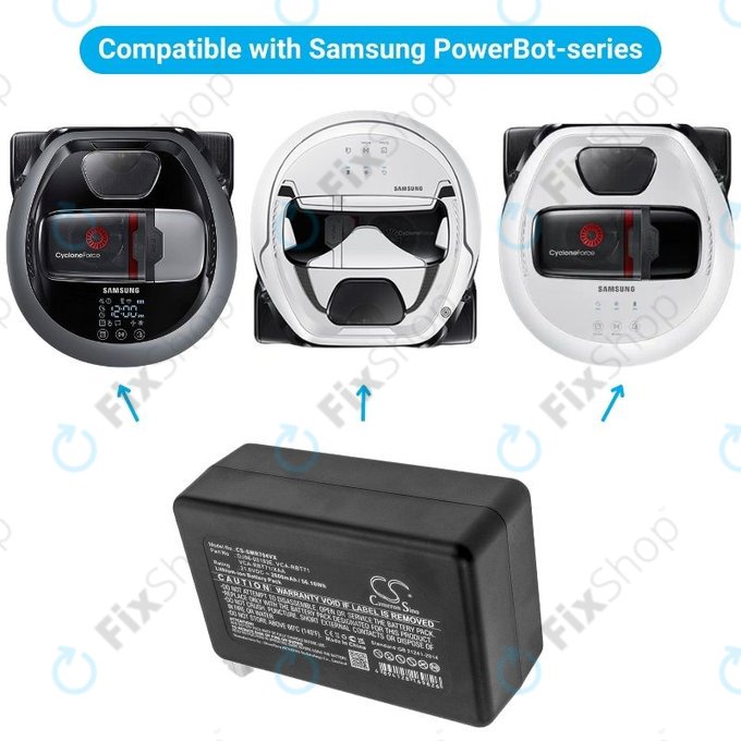 Batteria per Samsung PowerBot-seriess, 2600mAh