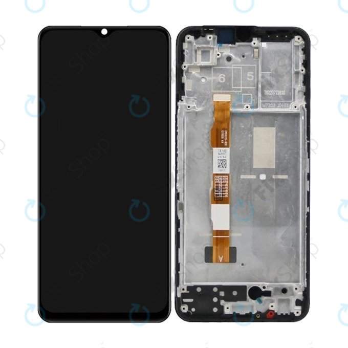 Schermo per Vivo Y22s V2206, Dark Blue, Vetro touch con cornice