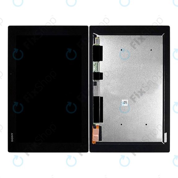 Schermo LCD per Sony Xperia Z2 Tablet, Black, Vetro touch senza cornice