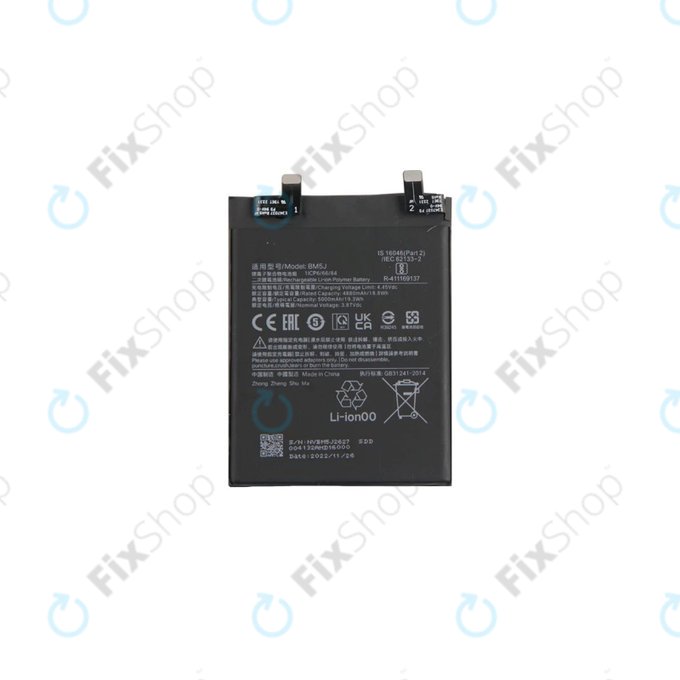 Batteria per Xiaomi 12T, 12T Pro, BM5J, 5000mAh