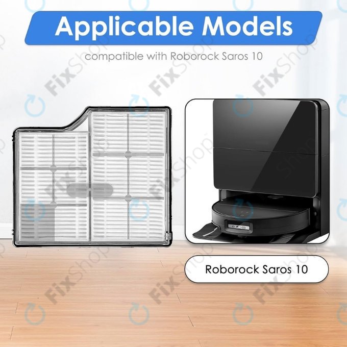 Filtro HEPA, 2 pz. per Xiaomi Roborock Saros 10