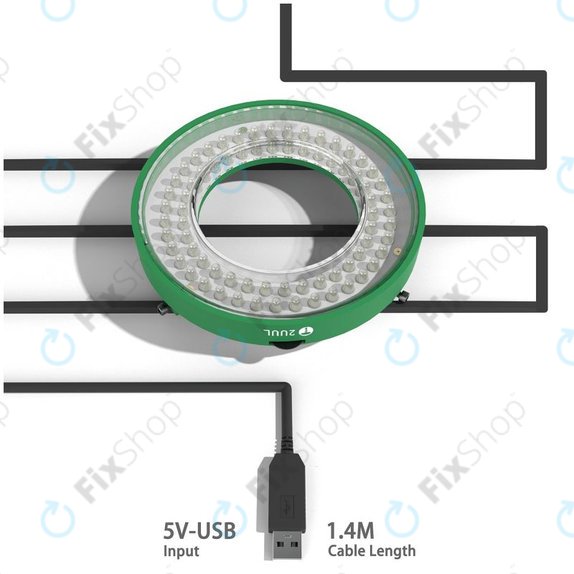 Lampada LED regolabile per microscopio, 2UUL