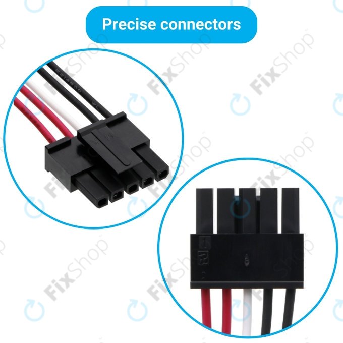 Batteria per Xiaomi Dreame Bot X30 Ultra, X40 Ultra, X40 Pro Ultra, L30 Ultra, D10s Plus, R2416-4S2P-HPLS, Li-Ion, 6300mAh, 14.4V, HQ