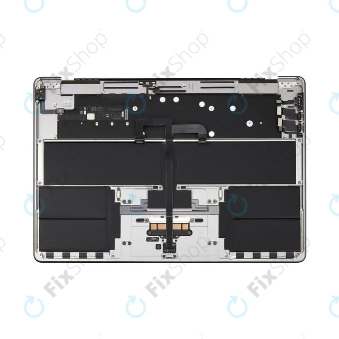 Top case con tastiera US e batteria per MacBook Air 15", A3114 (2024), Space Gray, 661-40266, Genuine Apple