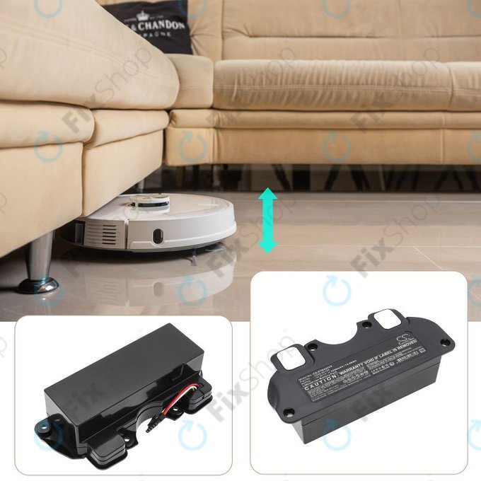Batteria per ETA 4228 Navaggio Profi, 4228 00100, Li-Ion, 5200mAh, 14.4V, HQ