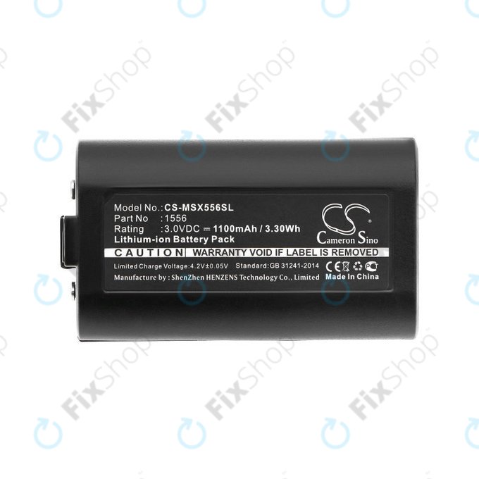 Batteria per Microsoft Xbox One Wireless Controller, Xbox One S X Elite Controller 1556 1556, Li-Ion, 1100mAh, 3V, HQ