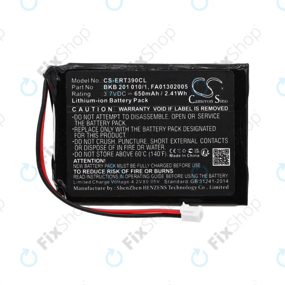 Batteria per Ascom, Avaya, Ericsson, Telstra, FA01302005, Li-Ion, 650mAh, 3.7V, HQ