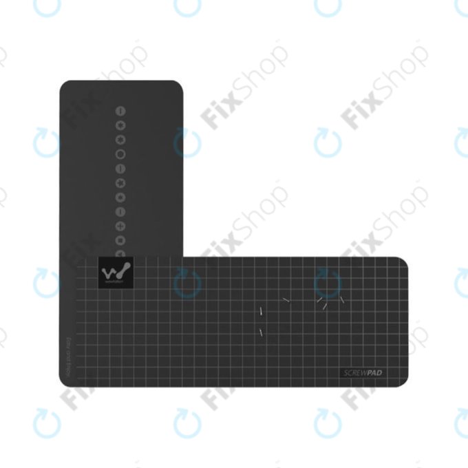 Tappetino magnetico per viti 165 x 65mm, Wowtation Screwpad SW-10