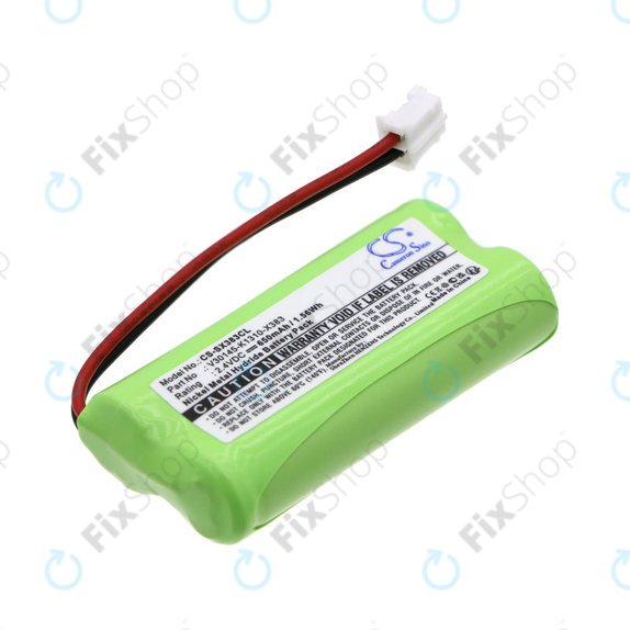 Batteria per Gigaset A12, A140, A160, AL140, AS140, V30145-K1310-X383, Ni-MH, 650mAh, 2.4V, HQ