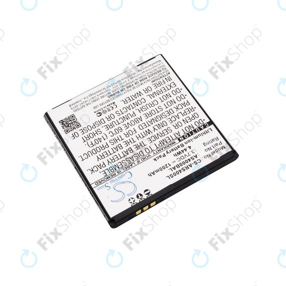Batteria per Aligator S4000 Duo, AS4000BAL, Li-Ion, 3.7V, 1200mAh, HQ