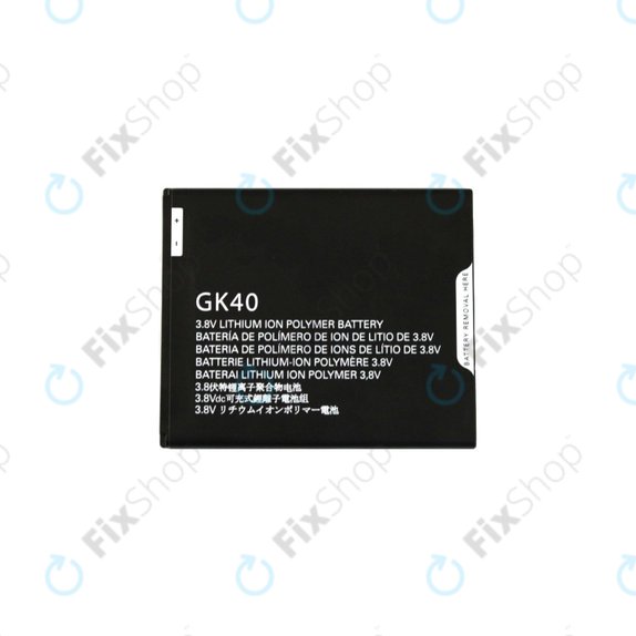 Batteria per Motorola Moto E4 XT1761, Moto G5 XT1676, Moto E5 Play, GK40, 2800mAh