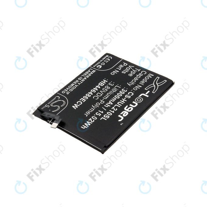 Batteria per Huawei P Smart Pro 2019, HB446486ECW, Li-Pol, 3.85V, 3900mAh, HQ