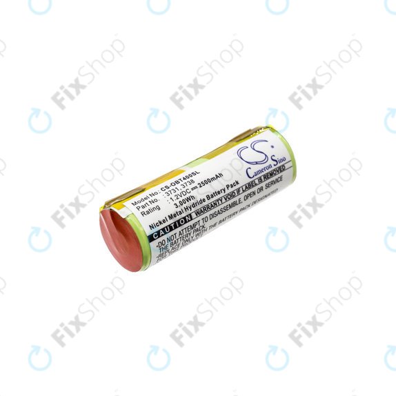 Batteria per Oral-B Professional Care, Triumph, 3731, Ni-MH, 2500mAh, 1.2V, HQ