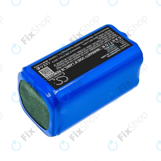 Batteria per Ecovacs Deebot N79, N79S, Eufy RoboVac-seriess, Proscenic 850-seriess, BFG-WSQ, ICR18650-26J-4S1P, UR18650ZY-4S1P-AAM, Li-Ion, 3400mAh, 14.4V, HQ