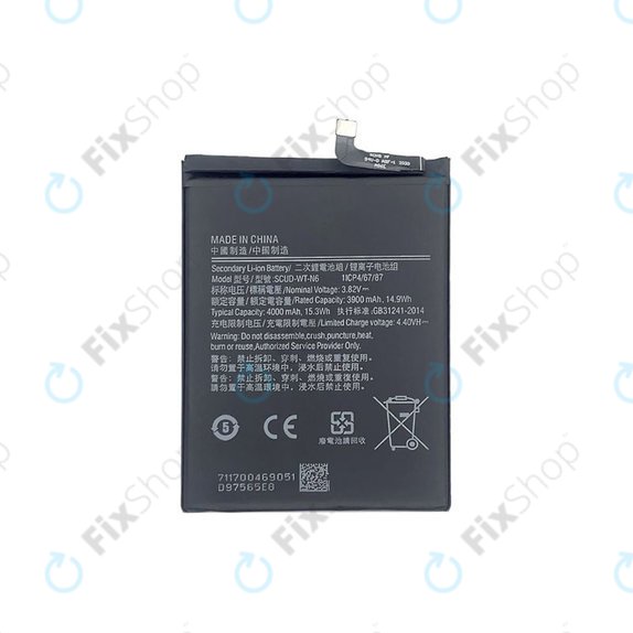Batteria per Samsung A10s A107F, A20s A207F, SCUD-WT-N6, 4000mAh