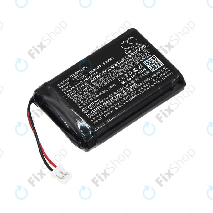 Batteria per Sony Dualshock 4 Wireless Controller, LIP1522, Li-Ion, 1800mAh, 3.7V, HQ