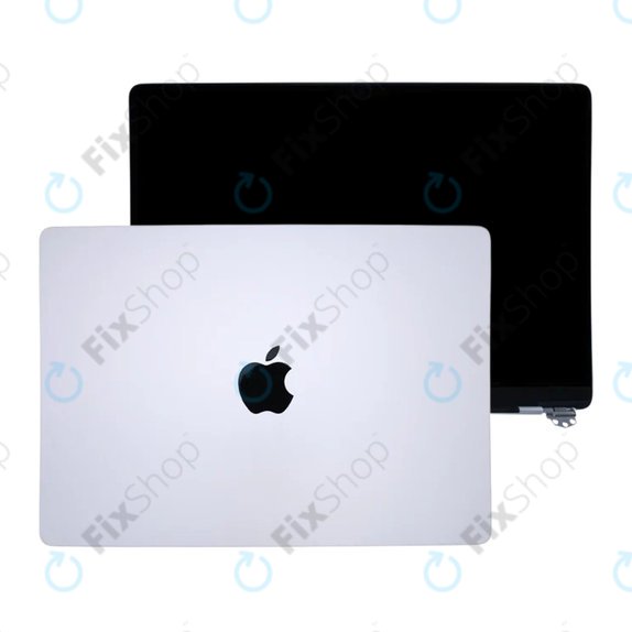Schermo LCD per MacBook Pro 14", A3112, A3185 (2024), con vetro frontale e copertura, Silver, 661-41792, Genuine Apple