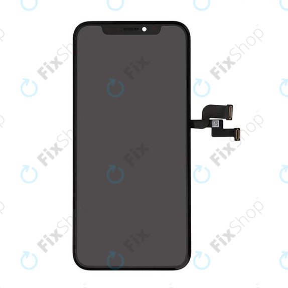 Schermo per iPhone XS, Vetro touch con cornice, Refurbished