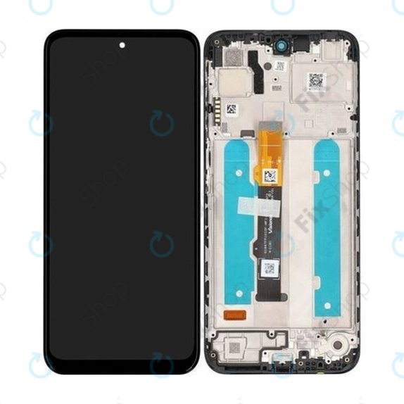 Schermo LCD per MotGoldla Moto G41 XT2167, Vetro touch senza cornice, 5D68C19764, Genuine Service Pack
