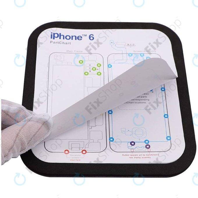 Tappetino magnetico per viti per iPhone 6 - 11 Pro Max