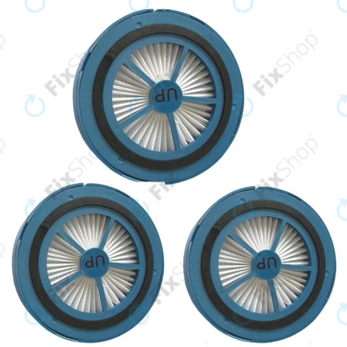 3 pezzi per Proscenic P10, P11, U11 - Filtro HEPA (Blue)