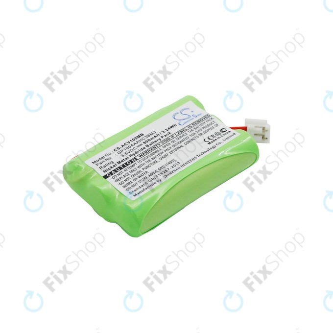Batteria per Audioline Baby Care V100, GP100AAAHC3BMJ, Ni-MH, 900mAh, 3.6V, HQ