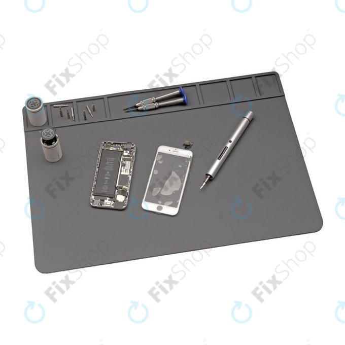 Tappetino in silicone antistatico ESD termoresistente 50 x 35cm