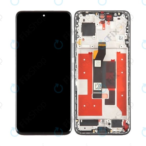 Schermo OLED per Honor 90 5G, Midnight Black, Vetro touch con cornice