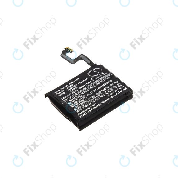 Batteria per Apple Watch 4 40 mm, 220mAh, Li-Pol, 3.85 V, A2058, HQ