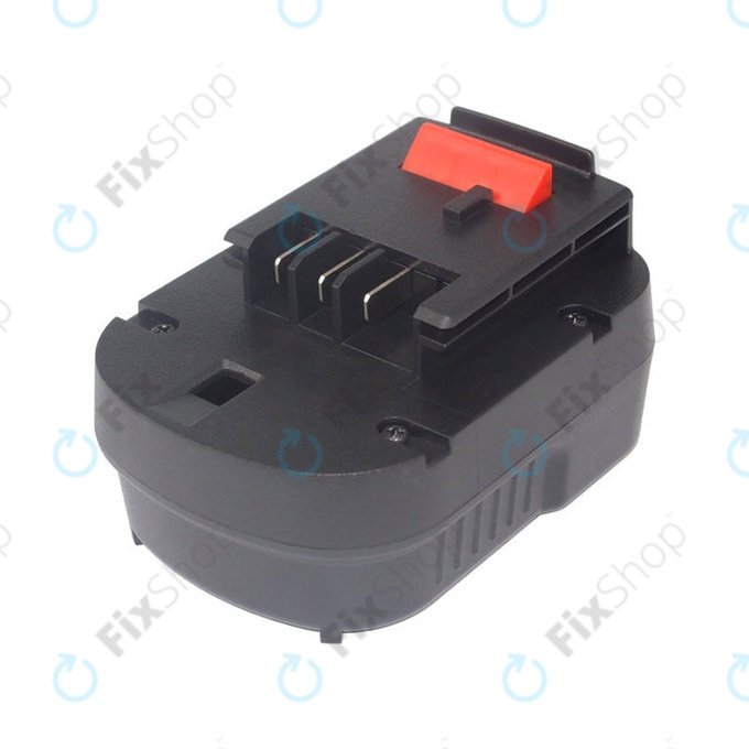 Batteria per Black & Decker BD, CD, HP, XTC, A12, Ni-MH, 2000mAh, 12V, HQ