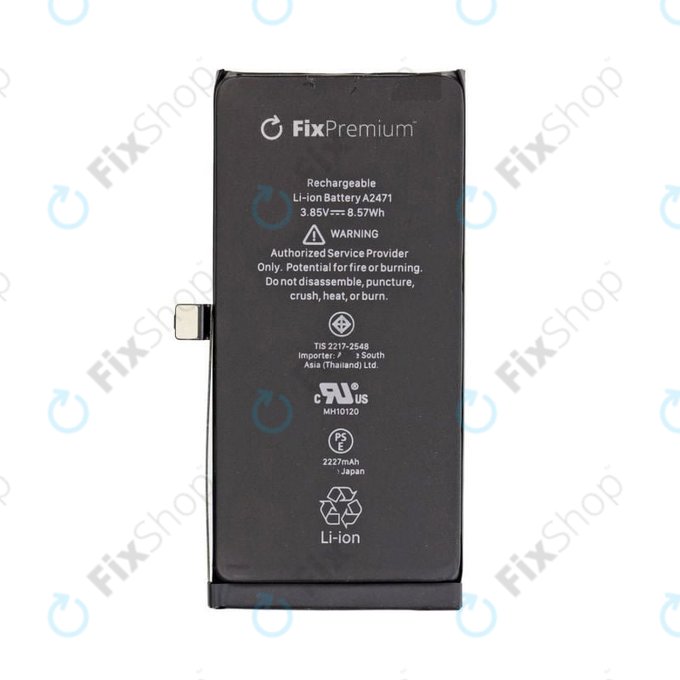 Batteria per iPhone 12 Mini, 2227mAh, DIAGNOSTIC