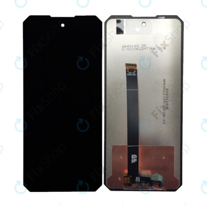 Schermo LCD per Oukitel WP19, Vetro touch senza cornice