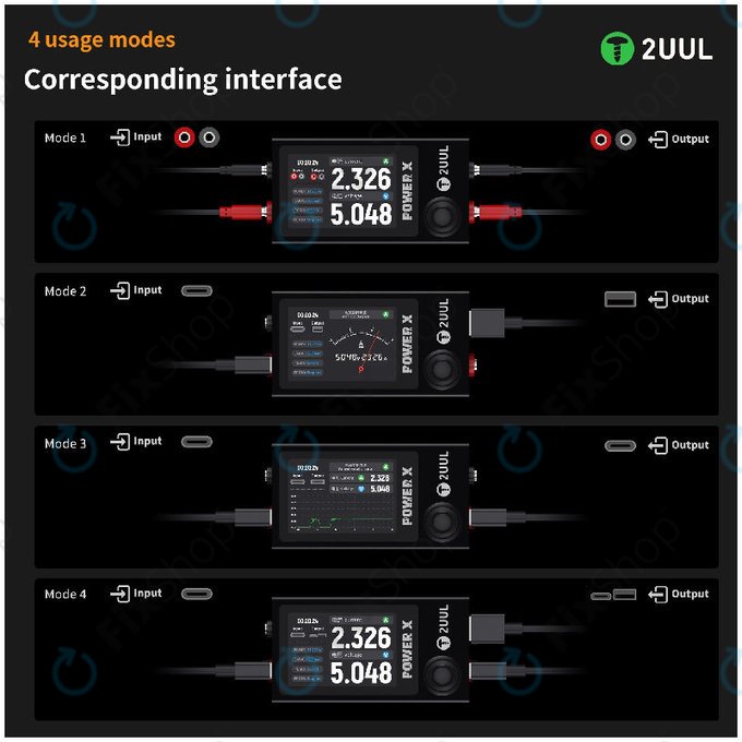 Misuratore di potenza ampere-tensione, 2UUL PW11