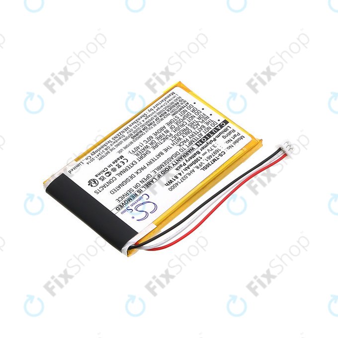 Batteria per TomTom Go 530 Live, 630T, 720, 730T, 930T, 1697461, Li-Polymer, 1300mAh, 3.7V, HQ