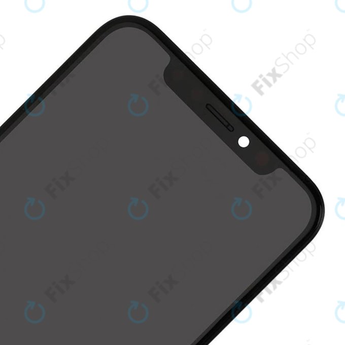Schermo per iPhone XS, Vetro touch con cornice, Refurbished