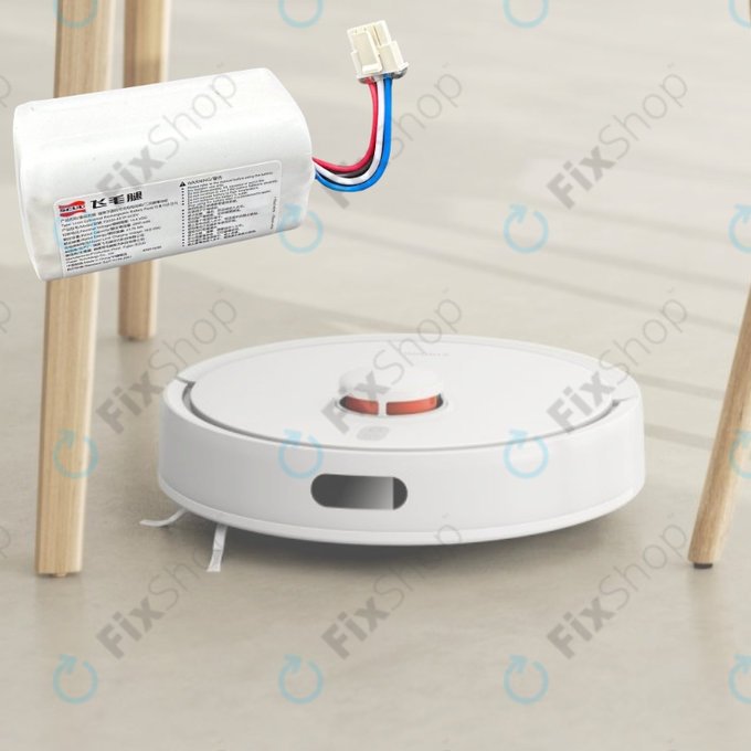 Batteria per Xiaomi Robot Vacuum S20, 4INR19 66, Li-Ion, 2900mAh, P2332-4S1P-SCEV 14.4V
