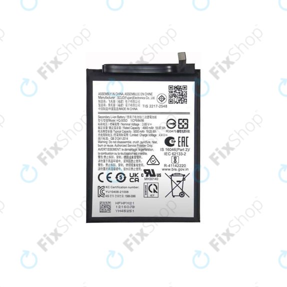 Batteria per Samsung A14 5G A146B, EB-BA146ABY, 5000mAh