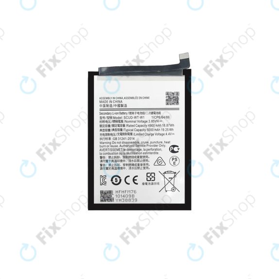 Batteria per Samsung A22 5G A226B, EB-BA226ABY, SCUD-WT-W1, 5000mAh